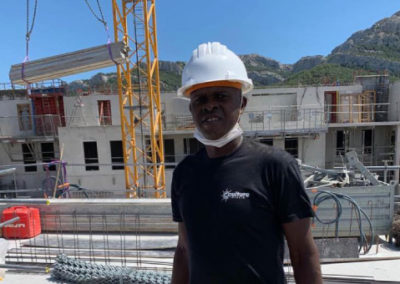 Intérimaire sur un chantier BTP bâtiment Intérimaire sur un chantier BTP bâtiment